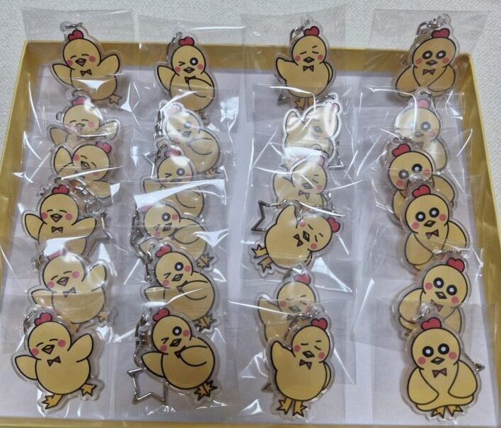 텀블벅 굿즈 키링 포장