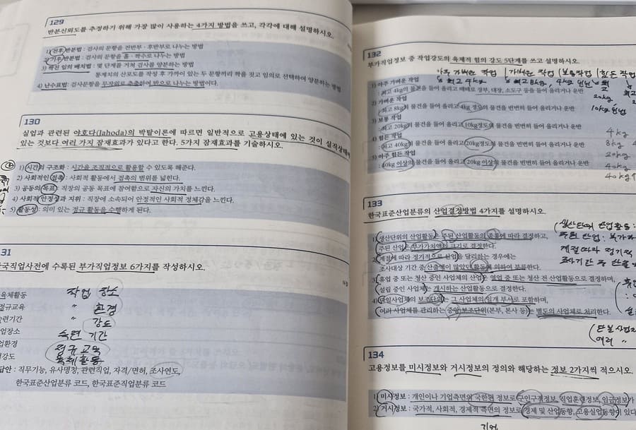 직업상담사2급 실기 기출문제집